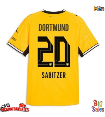 Borussia Dortmund Marcel Sabitzer #20 Replica Home Stadium Shirt 2026-27 Short Sleeve